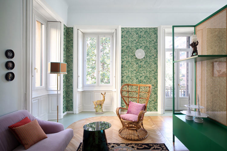 Verde e rosa na decoração: Um apartamento lindo pra te inspirar